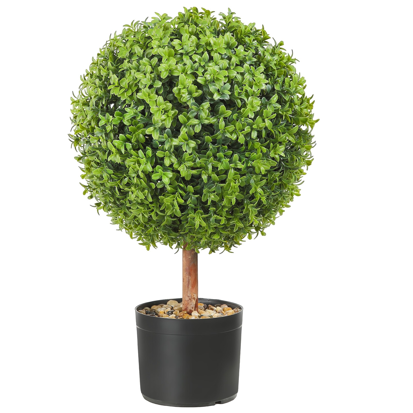Artificial Boxwood Ball Topiary Set For Garden Decoration_voghion.com